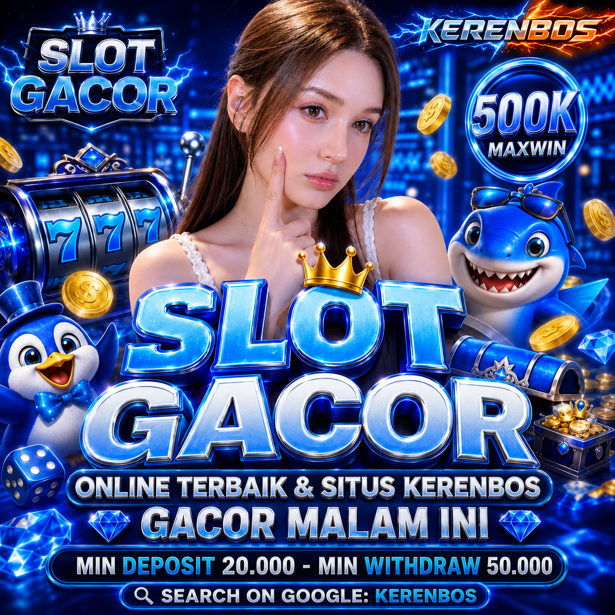Thumbnail 1 of 3, Poster, KERENBOS Aktifkan Mode Hemat Baterai saat Mobile designed and sold by KERENBOS.